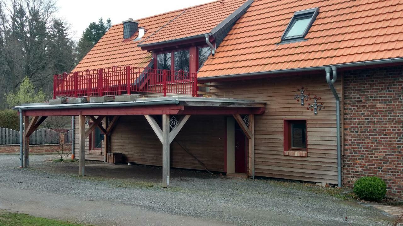 Ziegeleihof Inmitten Von Wiesen Und Waeldern Degenershausen Extérieur photo
