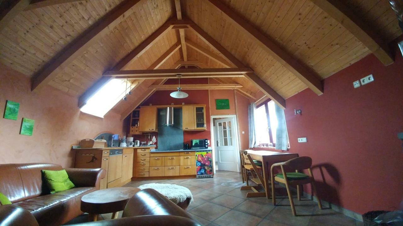 Ziegeleihof Inmitten Von Wiesen Und Waeldern Degenershausen Extérieur photo