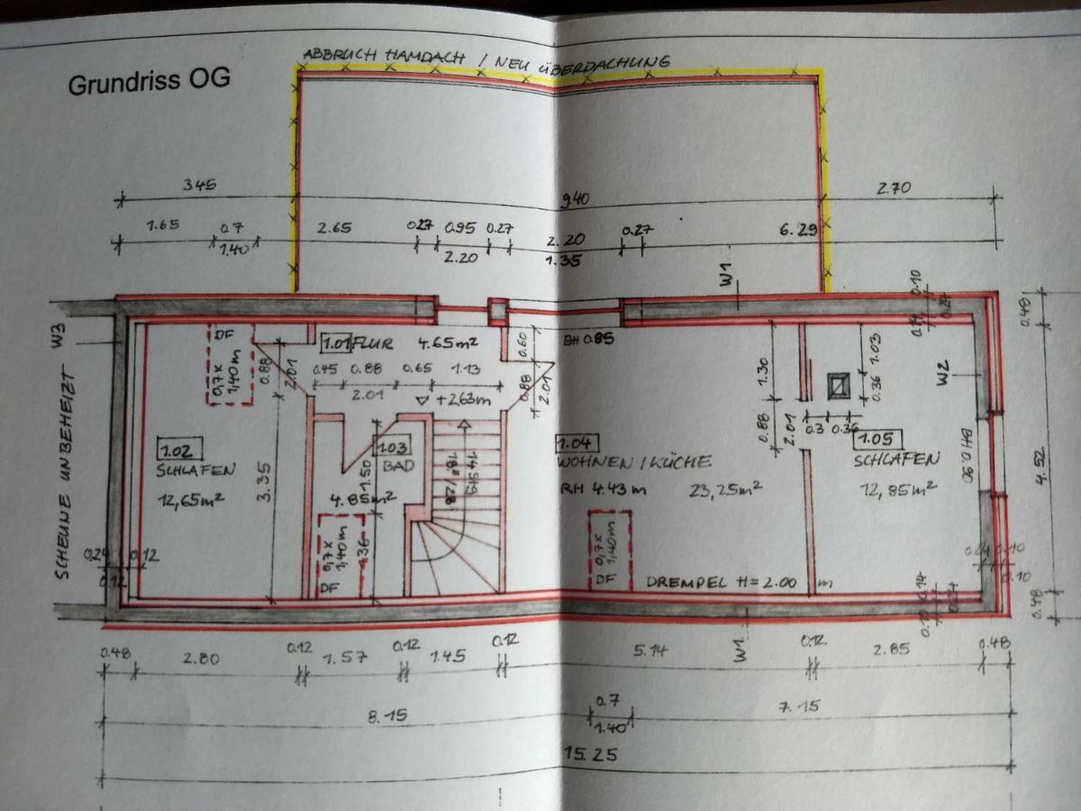 Ziegeleihof Inmitten Von Wiesen Und Waeldern Degenershausen Extérieur photo